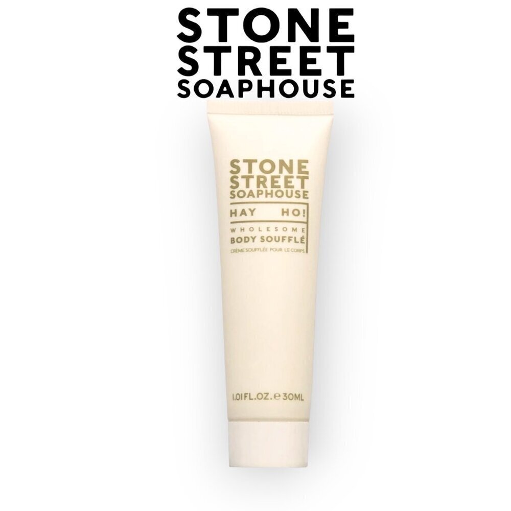 Stone Street Soaphouse Body Souffle 30 mL Sealed Honey Argan Cream Mini Hydrate